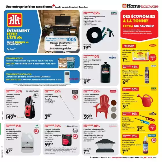 Home Hardware catalogue | Home Hardware weekly flyer | 2026-07-02T00:00:00.000Z - 2026-07-15T00:00:00.000Z