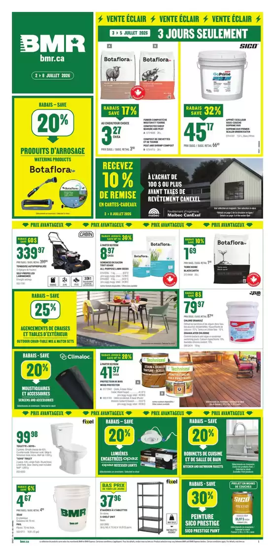 BMR catalogue | Weekly Ad | 2026-07-02T00:00:00.000Z - 2026-07-08T00:00:00.000Z