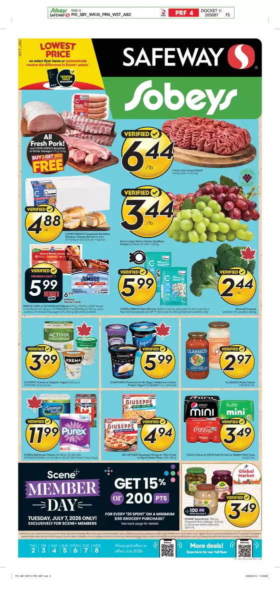 Safeway catalogue | Weekly Flyer | 2026-07-02T00:00:00.000Z - 2026-07-08T00:00:00.000Z
