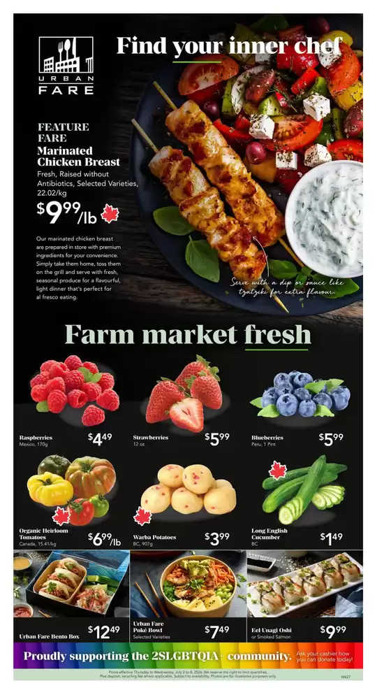 Urban Fare catalogue | Discover attractive offers | 2026-07-02T00:00:00.000Z - 2026-07-08T00:00:00.000Z