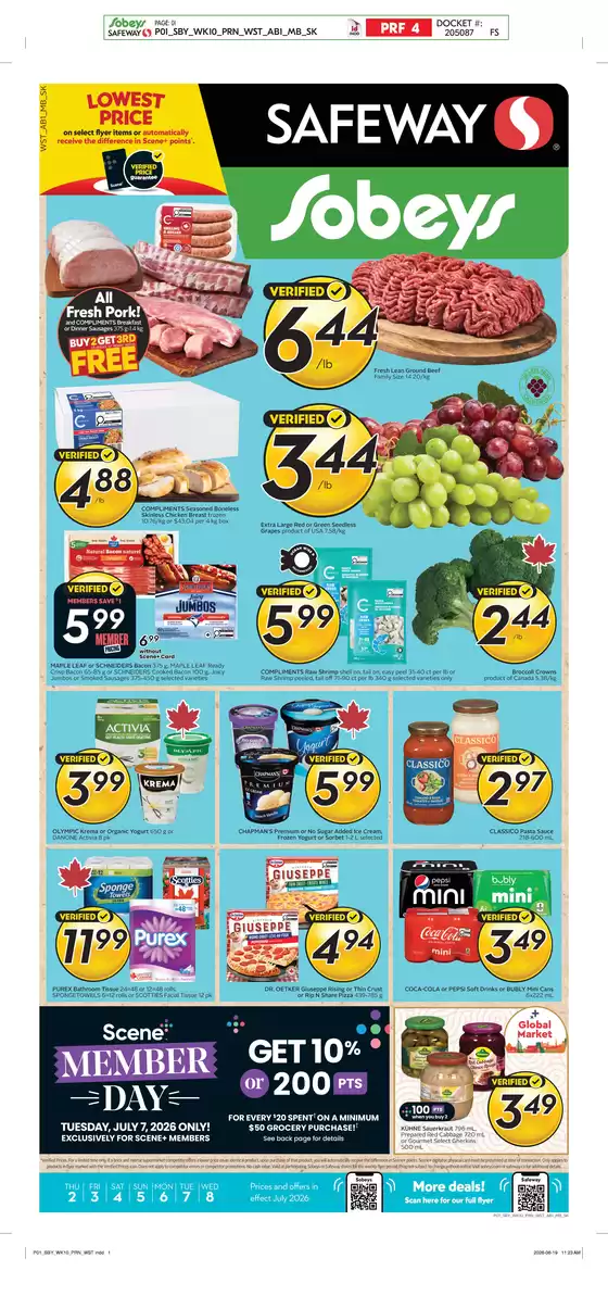 Safeway catalogue | Discounts and promotions | 2026-07-02T00:00:00.000Z - 2026-07-08T00:00:00.000Z