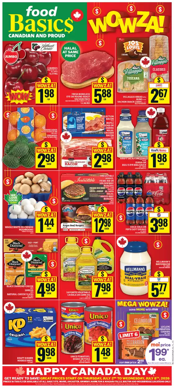 Food Basics catalogue | Wide range of offers | 2026-07-02T00:00:00.000Z - 2026-07-08T00:00:00.000Z