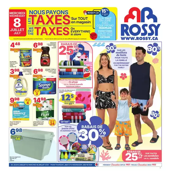 Rossy catalogue | Exclusive bargains | 2026-07-02T00:00:00.000Z - 2026-07-08T00:00:00.000Z