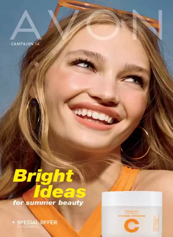 AVON catalogue | Bright Ideas for summer beauty | 2026-07-02T00:00:00.000Z - 2026-07-14T00:00:00.000Z