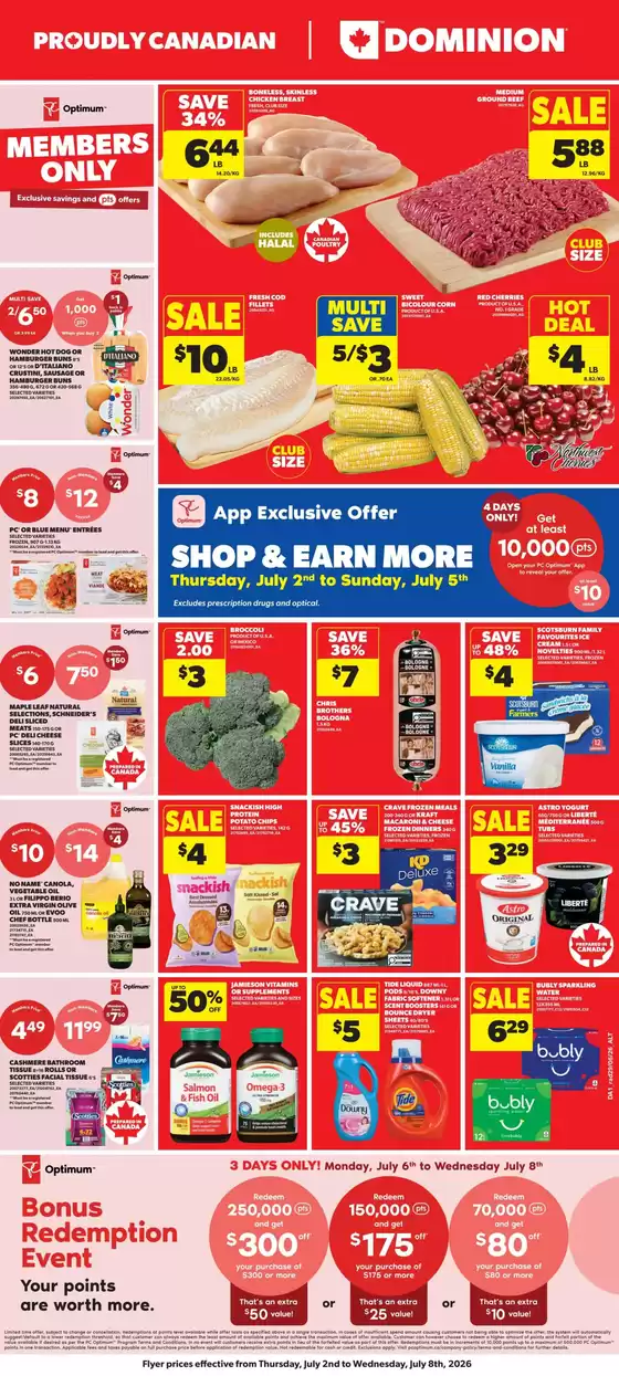 Dominion catalogue in Richmond Hill | Weekly flyer | 2026-07-02T00:00:00.000Z - 2026-07-08T00:00:00.000Z