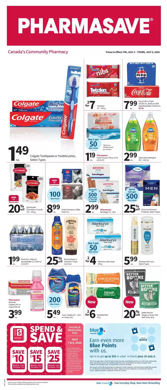 Pharmasave catalogue in Georgetown | Pharmasave weekly flyer | 2026-07-03T00:00:00.000Z - 2026-07-09T00:00:00.000Z