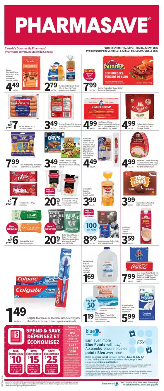 Pharmasave catalogue in Stouffville | Current deals and offers | 2026-07-03T00:00:00.000Z - 2026-07-09T00:00:00.000Z