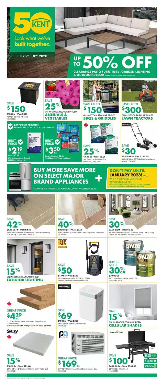 Kent catalogue | Exclusive bargains | 2026-07-02T00:00:00.000Z - 2026-07-08T00:00:00.000Z