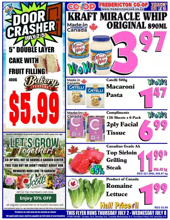 Co-op Atlantic catalogue | Weekly flyer | 2026-07-02T00:00:00.000Z - 2026-07-08T00:00:00.000Z