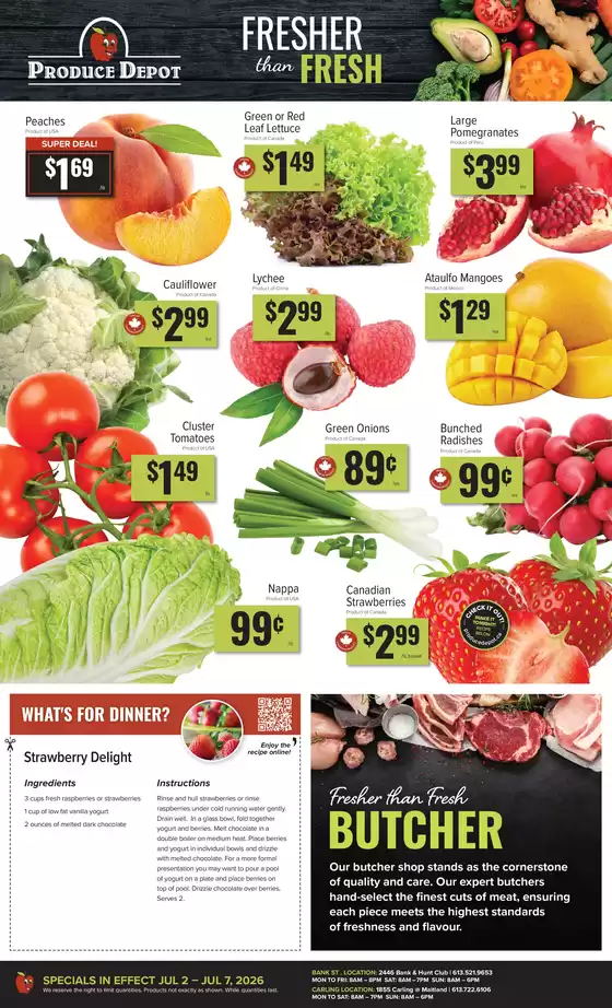 Produce Depot catalogue | Fresher than fresh super deal | 2026-07-02T00:00:00.000Z - 2026-07-07T00:00:00.000Z