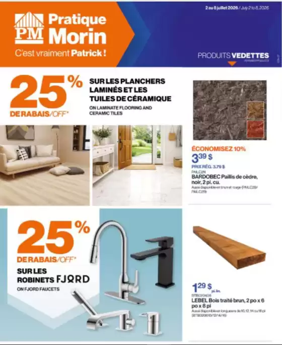 Patrick Morin catalogue | Weekly flyer | 2026-07-02T00:00:00.000Z - 2026-07-08T00:00:00.000Z