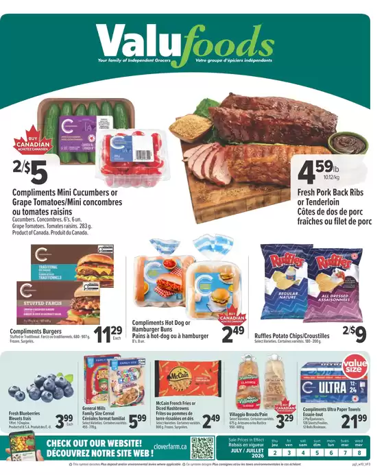 ValuFoods catalogue | Weekly flyer | 2026-07-02T00:00:00.000Z - 2026-07-08T00:00:00.000Z