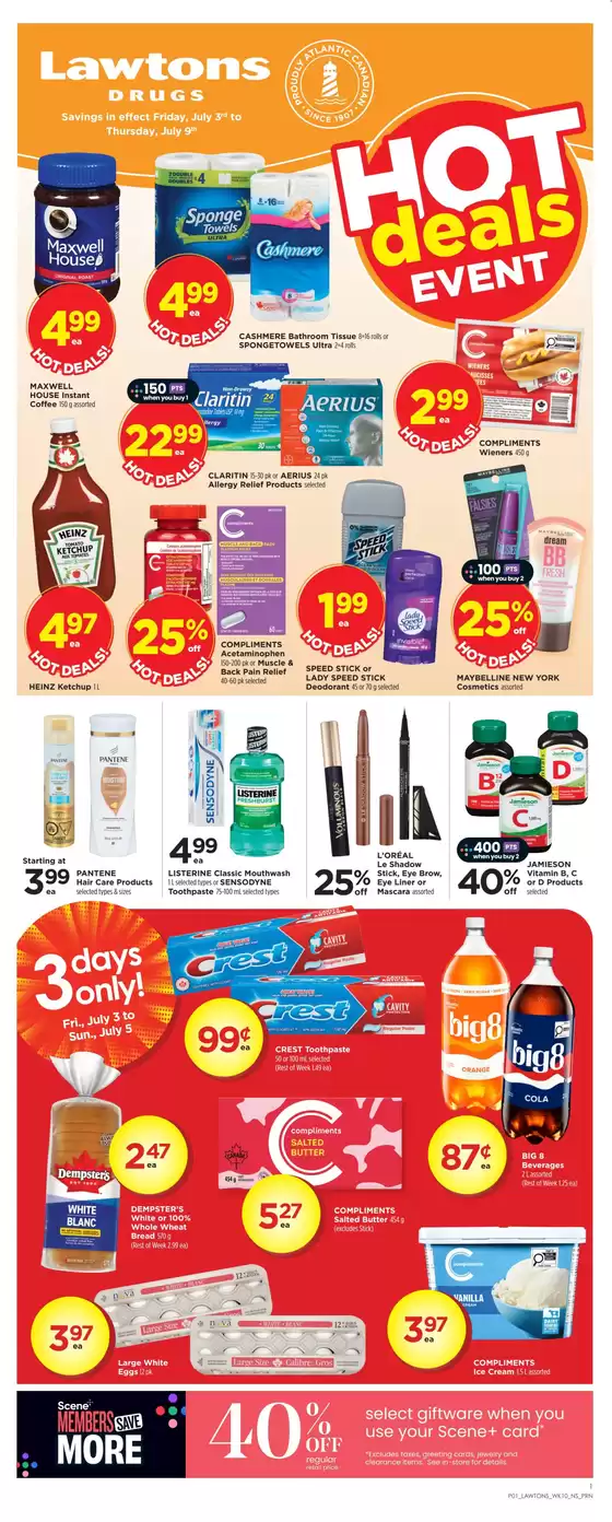 Lawtons Drugs catalogue | Hot deals event | 2026-07-03T00:00:00.000Z - 2026-07-09T00:00:00.000Z