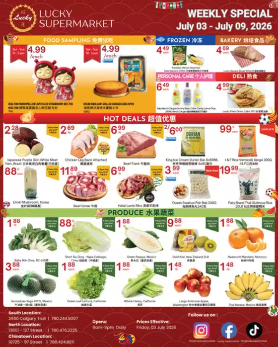 Lucky Supermarket catalogue | Weekly specials | 2026-07-03T00:00:00.000Z - 2026-07-09T00:00:00.000Z
