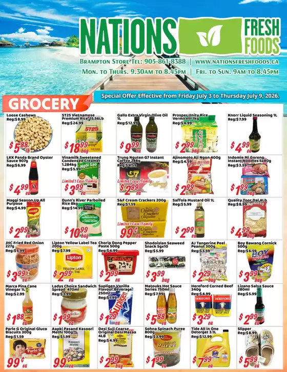 Nations Fresh Foods catalogue in St. John's | Fresh Savings Are Here at Nations Fresh Foods! | 2026-07-03T00:00:00.000Z - 2026-07-09T00:00:00.000Z