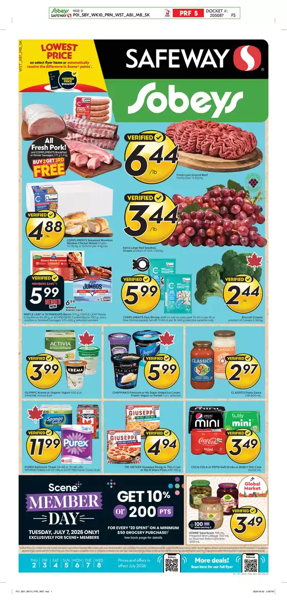 Safeway catalogue | Our best offers for you | 2026-07-02T00:00:00.000Z - 2026-07-08T00:00:00.000Z