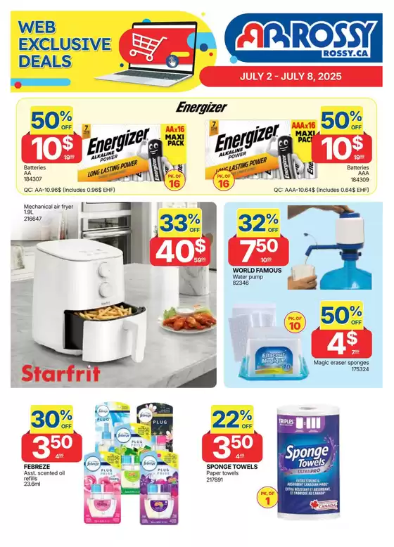 Rossy catalogue in Barrie | Save now with our deals | 2026-07-02T00:00:00.000Z - 2026-07-08T00:00:00.000Z