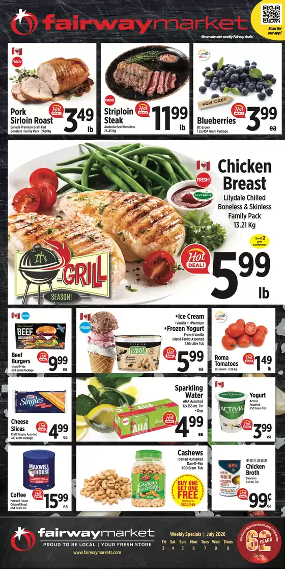 Fairway Market catalogue in Hampstead | Weekly flyer  | 2026-07-03T00:00:00.000Z - 2026-07-09T00:00:00.000Z