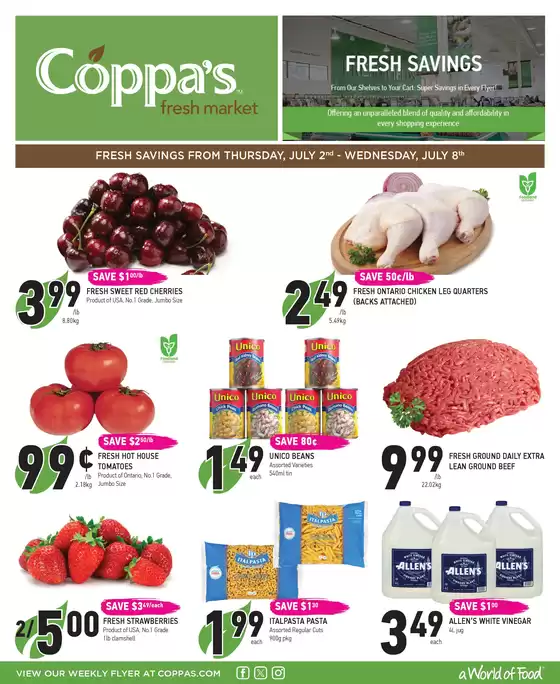 Coppa's catalogue | Weekly Flyer | 2026-07-03T00:00:00.000Z - 2026-07-08T00:00:00.000Z