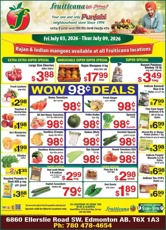 Fruiticana catalogue | Discover attractive offers | 2026-07-03T00:00:00.000Z - 2026-07-09T00:00:00.000Z