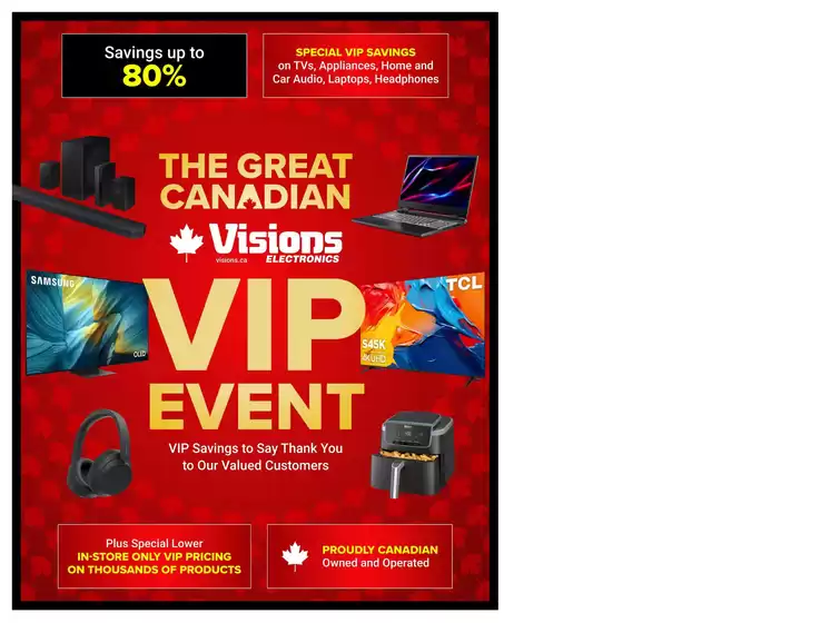 Visions Electronics catalogue | Flyer | 2026-07-03T00:00:00.000Z - 2026-07-09T00:00:00.000Z