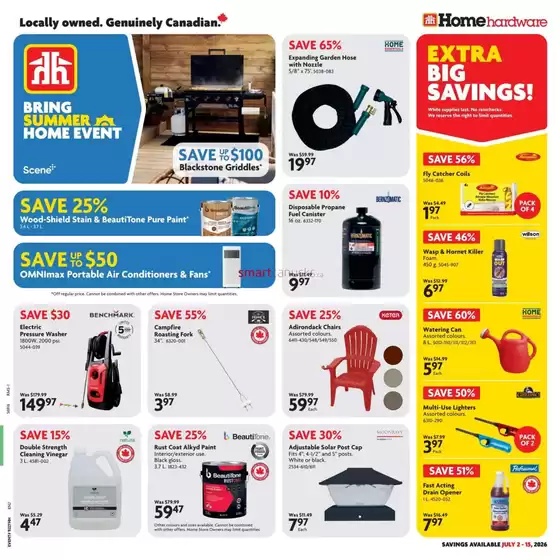 Home Hardware catalogue | Our best deals for you | 2026-07-02T00:00:00.000Z - 2026-07-15T00:00:00.000Z