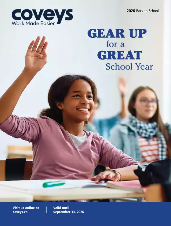 Covey Basics catalogue | GEAR UP for a GREAT School Year | 2026-07-06T00:00:00.000Z - 2026-09-13T00:00:00.000Z
