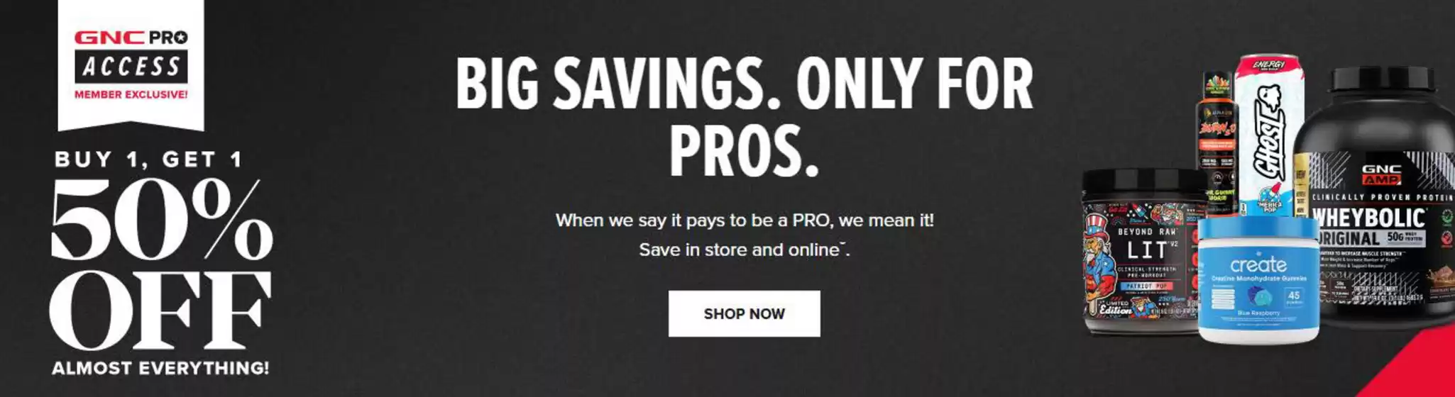 GNC catalogue | Buy one get one 50% off  | 2026-07-06T00:00:00.000Z - 2026-07-20T00:00:00.000Z
