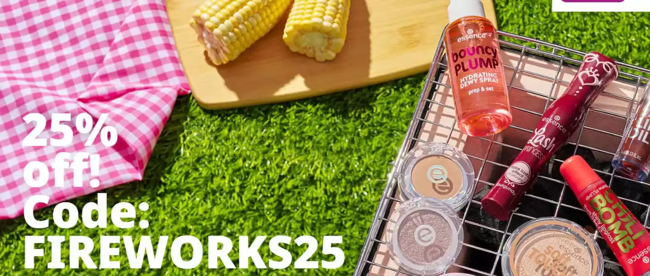 Essence Cosmetics catalogue | 25 % off | 2026-07-06T00:00:00.000Z - 2026-07-20T00:00:00.000Z