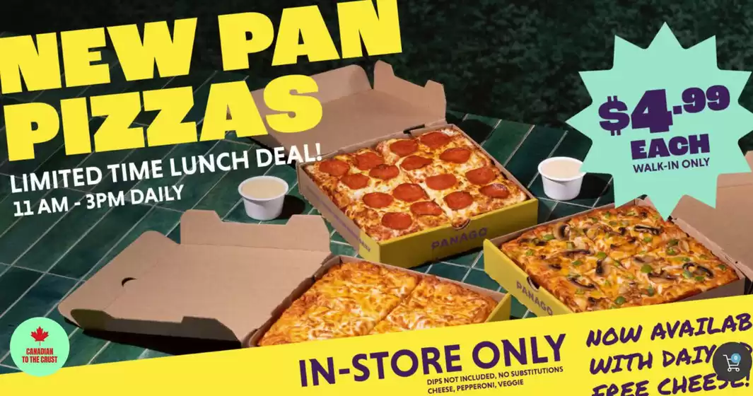Panago catalogue | Limited time lunch deal | 2026-07-06T00:00:00.000Z - 2026-07-26T00:00:00.000Z
