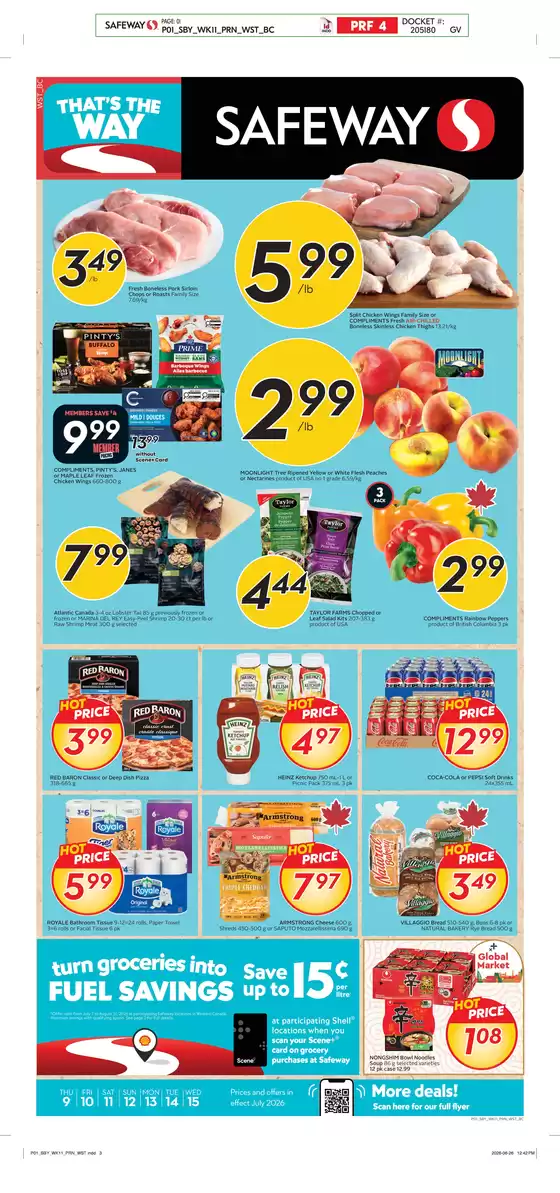 Safeway catalogue | Exclusive deals for our customers | 2026-07-09T00:00:00.000Z - 2026-07-15T00:00:00.000Z