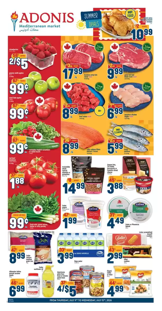 Marché Adonis catalogue | Special offers for you | 2026-07-09T00:00:00.000Z - 2026-07-15T00:00:00.000Z