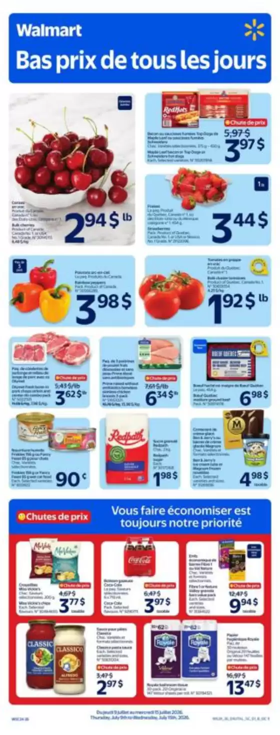 Walmart catalogue in Prince George | Our best offers for you | 2026-07-09T00:00:00.000Z - 2026-07-15T00:00:00.000Z