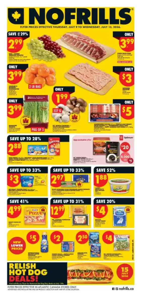 No Frills catalogue in Niagara Falls | No Frills Weekly ad | 2026-07-09T00:00:00.000Z - 2026-07-15T00:00:00.000Z