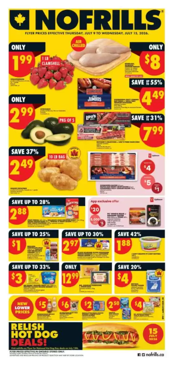 No Frills catalogue in Gander | Discounts and promotions | 2026-07-09T00:00:00.000Z - 2026-07-15T00:00:00.000Z