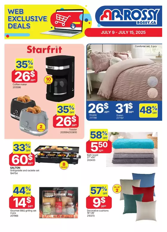 Rossy catalogue | Great offer for bargain hunters | 2026-07-09T00:00:00.000Z - 2026-07-15T00:00:00.000Z