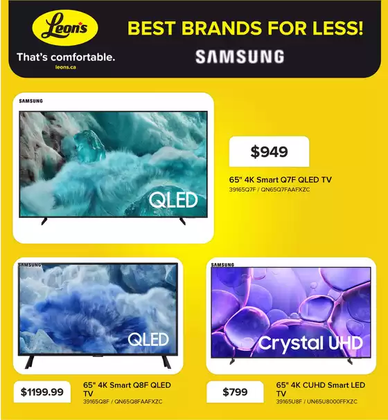 Leon's catalogue in Calgary | Best brands for less! | 2026-07-09T00:00:00.000Z - 2026-07-15T00:00:00.000Z