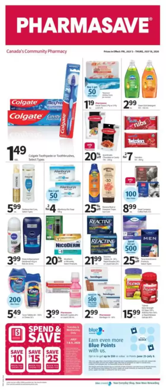 Pharmasave catalogue in Miramichi | Pharmasave weekly flyer | 2026-07-03T00:00:00.000Z - 2026-07-16T00:00:00.000Z