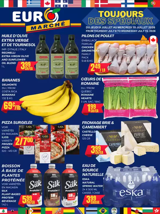 Euromarché catalogue | Toujours des speciaux | 2026-07-09T00:00:00.000Z - 2026-07-15T00:00:00.000Z