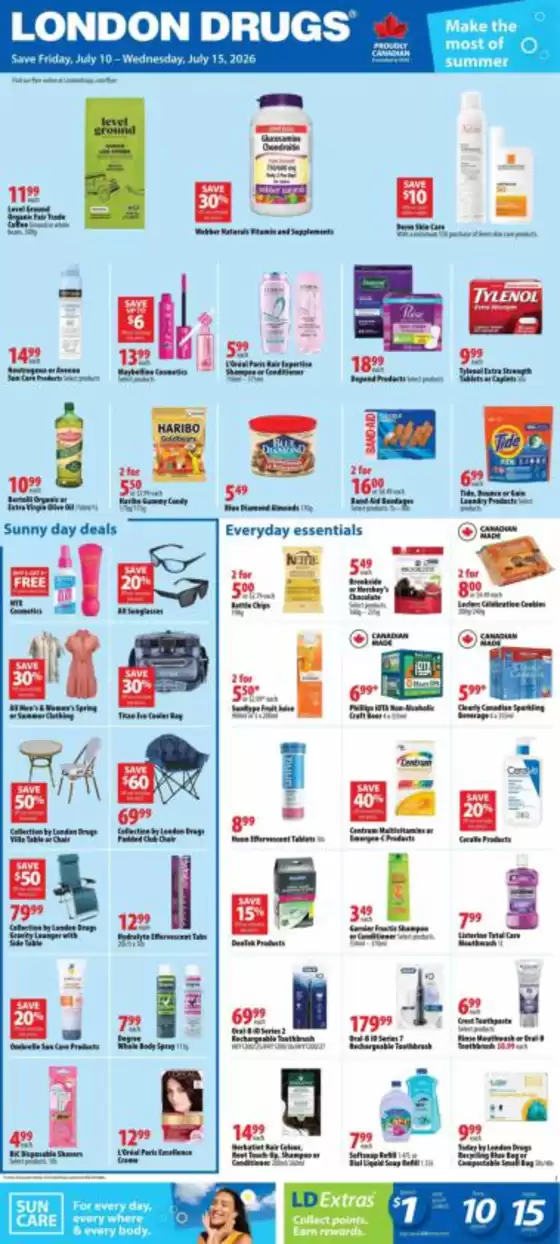 London Drugs catalogue | London Drugs Weekly ad | 2026-07-10T00:00:00.000Z - 2026-07-15T00:00:00.000Z