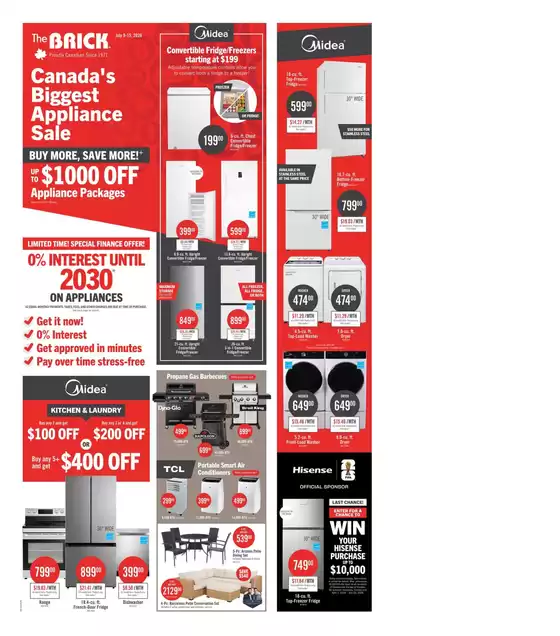 The Brick catalogue | Weekly Flyer | 2026-07-09T00:00:00.000Z - 2026-07-15T00:00:00.000Z