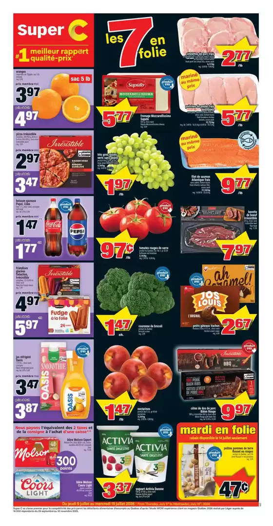 Super C catalogue | Top offers for all bargain hunters | 2026-07-09T00:00:00.000Z - 2026-07-15T00:00:00.000Z