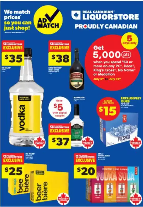 Real Canadian Liquostore catalogue | Weekly flyer  | 2026-07-09T00:00:00.000Z - 2026-07-12T00:00:00.000Z