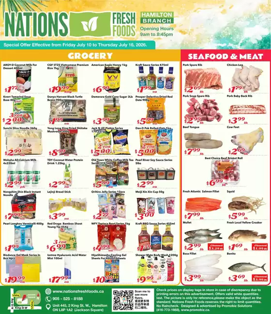 Nations Fresh Foods catalogue | Weekly Specials July 10–July 16! | 2026-07-10T00:00:00.000Z - 2026-07-16T00:00:00.000Z