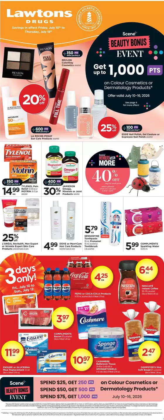 Lawtons Drugs catalogue | Weekly flyer | 2026-07-10T00:00:00.000Z - 2026-07-16T00:00:00.000Z