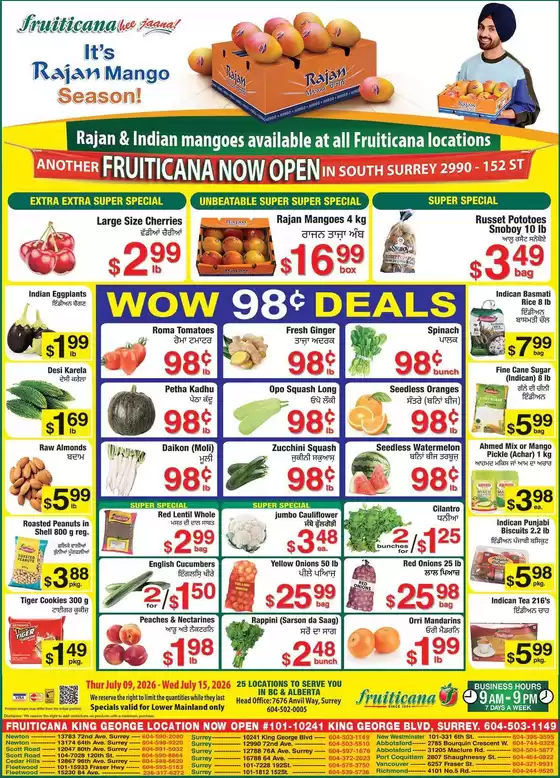 Fruiticana catalogue | Fruiticana flyer | 2026-07-09T00:00:00.000Z - 2026-07-15T00:00:00.000Z