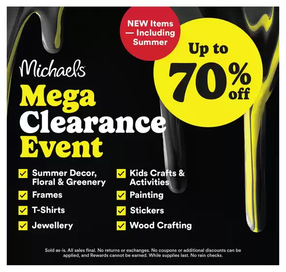 Michaels catalogue | 7/10 Weekly Ad Canada | 2026-07-10T00:00:00.000Z - 2026-07-24T00:00:00.000Z