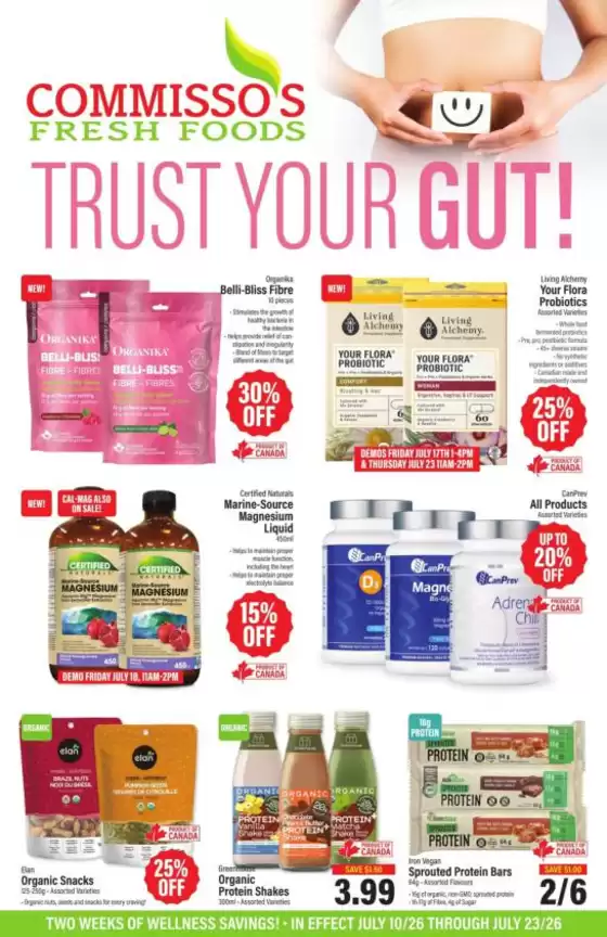 Commisso's Fresh Foods catalogue | Commisso's Fresh Foods weeky flyer | 2026-07-10T00:00:00.000Z - 2026-07-23T00:00:00.000Z