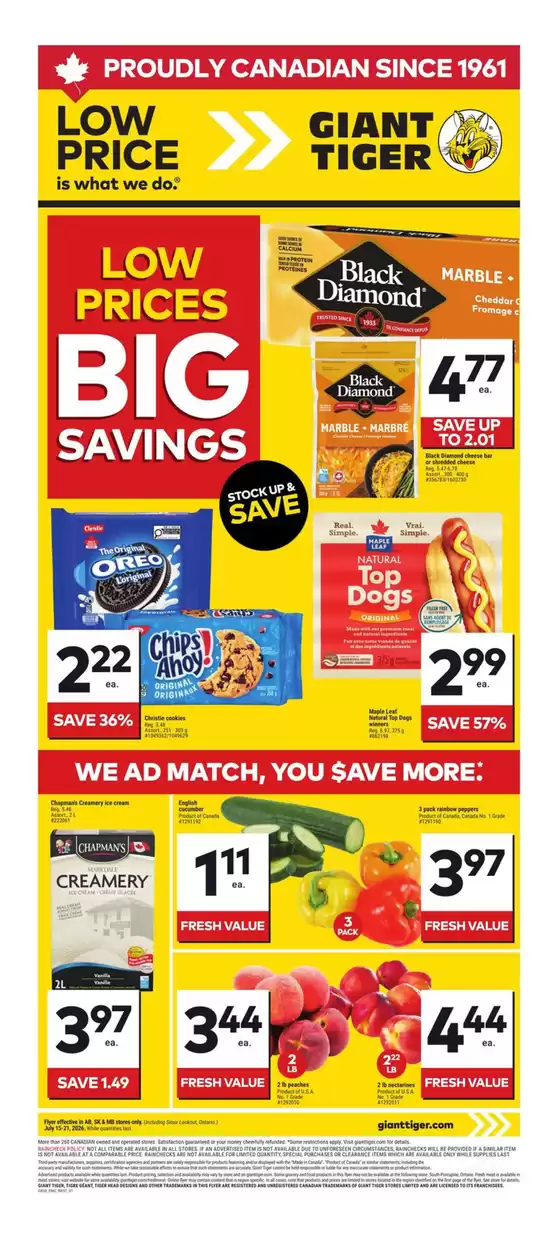 Giant Tiger catalogue in Creston BC | Weekly Flyer | 2026-07-15T00:00:00.000Z - 2026-07-21T00:00:00.000Z