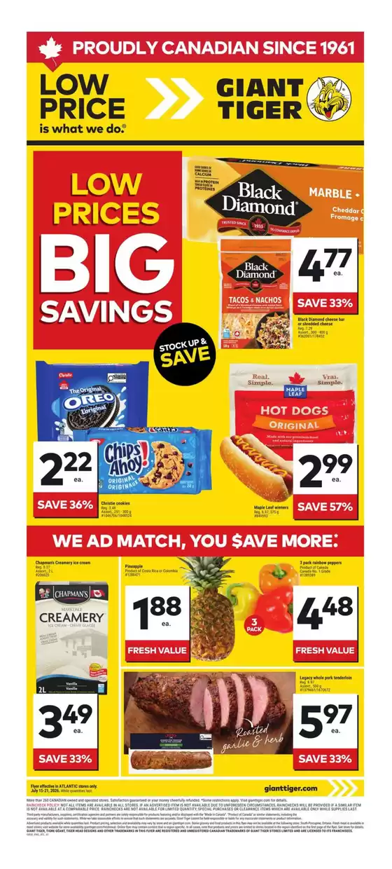 Giant Tiger catalogue in Creston BC | Wide range of offers | 2026-07-15T00:00:00.000Z - 2026-07-21T00:00:00.000Z